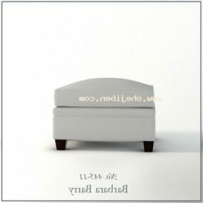 Single Chair Wood Bar 3d model