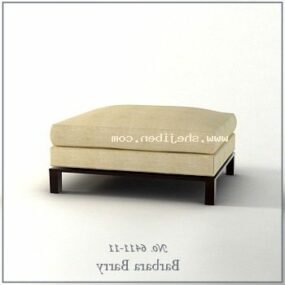 Sofa With Cloth 3d model