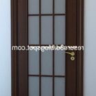 Современная деревянная дверь японская мебель