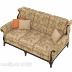Kaksinkertainen sohva Vintage tekstuuri