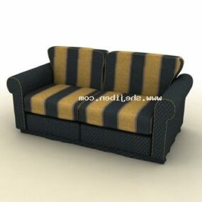 Modern Lounge Sofa Upholstery 3d model