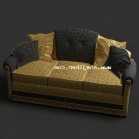 Old Camel Sofa 3d model