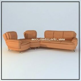 Sofa Corner Living Room Furniture 3d model