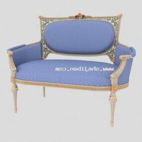 Sofa tapicerowana model 3D