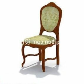 European Dining Chair V1 3d model