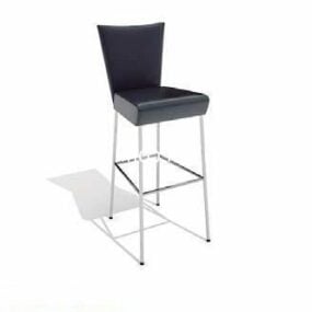 Bar Chair Minimalist Furniture 3d model