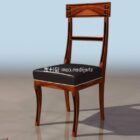 Chinese Home Chair Wood Leather Material