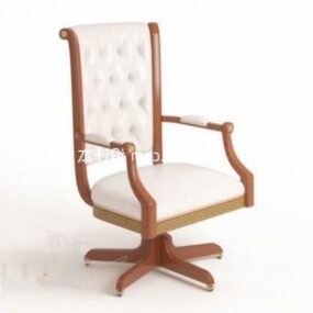 Chaise basse en plastique Bellini modèle 3D