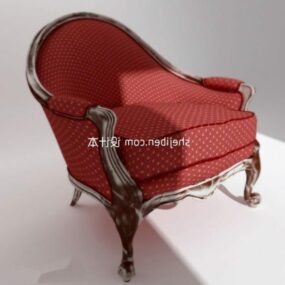 Fotel salonowy lub barowy Model 3D