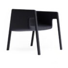 Coffee Chair Black Plastic Material