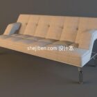 Modern multiplayer sofa 3d model .