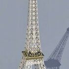 The Eiffel Tower 3d model is ed.