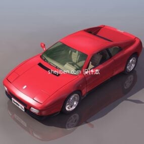 Voiture de course Ferrari modèle 3D