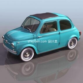 3д модель мини-автомобиля