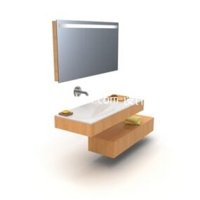 Minimalist Wash Basin 3d model