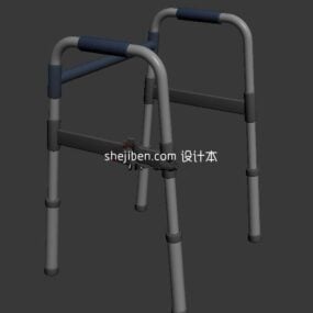 Hospital Walking Stick 3d-model