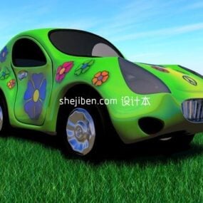 Toy Racing Car 3d model