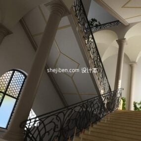 3D model schodiště