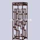 Chinese Fancy Rack 3d Model Download.