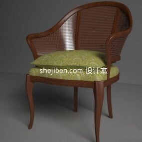 סלון סלון מודרני אקסנט כיסא דגם תלת מימד