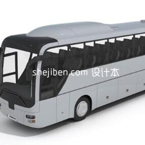 European Bus 3d model