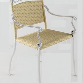 European Outdoor Vine Chair 3d-modell
