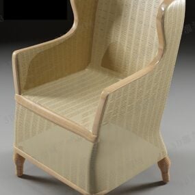 Outdoor Vine Chair High Back 3d model