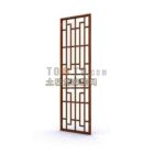 Vintage Chinese Partition Wooden