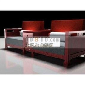 Vente sofa Stålramme 3d-modell