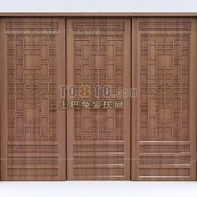 Chinese Door 3d model
