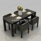 Apartment Dinning Table And Chair Set