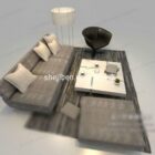 Sofa Couchtisch Wohnzimmer-Set