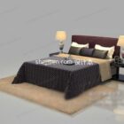 Double Bed Set With Carpet