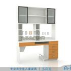 Children Study Table With Cabinet