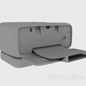 Kleiner Drucker im A4-Format, 3D-Modell