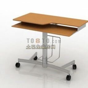 3d модель сталевого каркасу низького столу