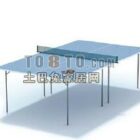 Table tennis table 3d model .