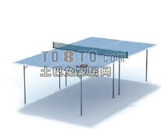 Tischtennis Lowpoly 3d Modell