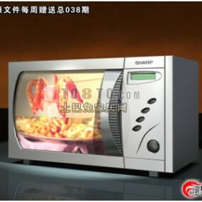 Model 3d Gaya Lama Microwave