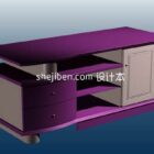 Furniture TV cabinet 3d model .