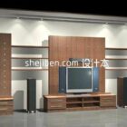 Tv Cabinet With Shelf Furniture V1