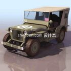 Military Jeep Vehicle Ww2