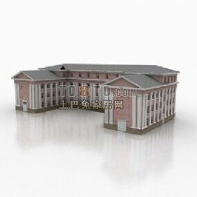 3D-Modell des europäischen Gouverneurshauptquartiers
