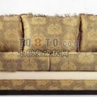 European Double Sofa Royal Texture