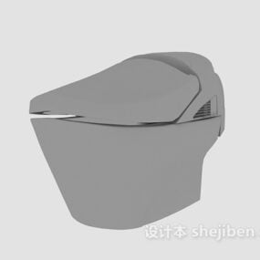 Akıllı Tuvalet Otomatik Kapağı 3D model
