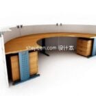 Curved Desk Reception