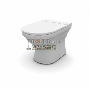 Modern Toilet Unit 3d model