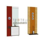 Modern Wall Cabinet With Different Materials