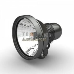 Spotlight Lampe Tilbehør 3d modell