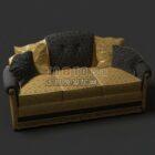 Sofa Klasik Premium Dengan Kusyen